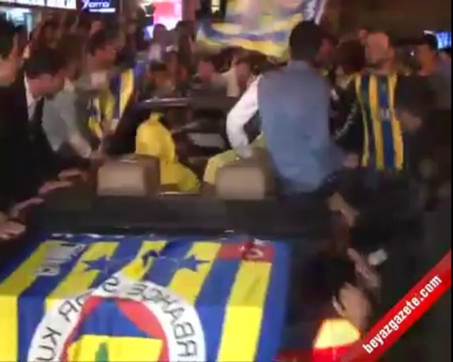 UEFA Avrupa Ligi  Fenerbahçe 1 -0 Benfica (Ankarada Kutlama)