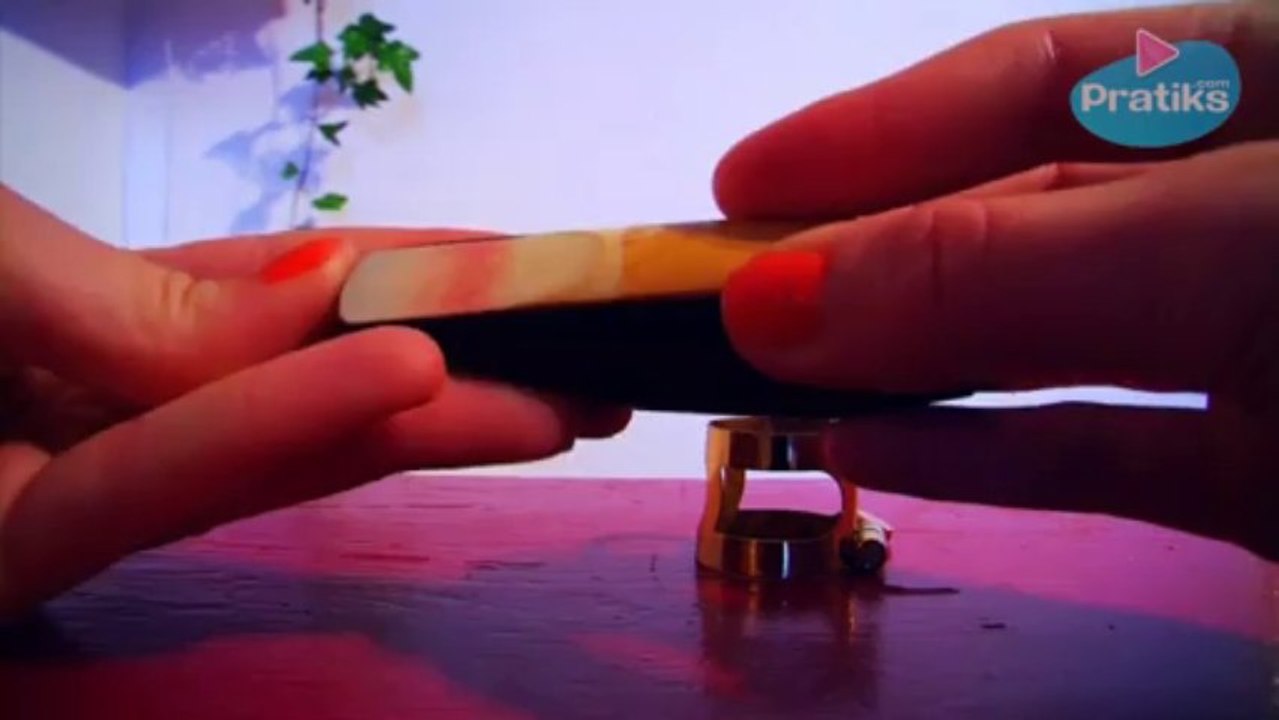 Saxophone - Comment mettre correctement sa anche ?