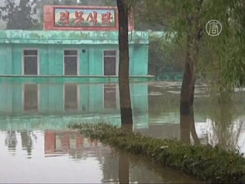 Наводнение в КНДР: 13 погибших