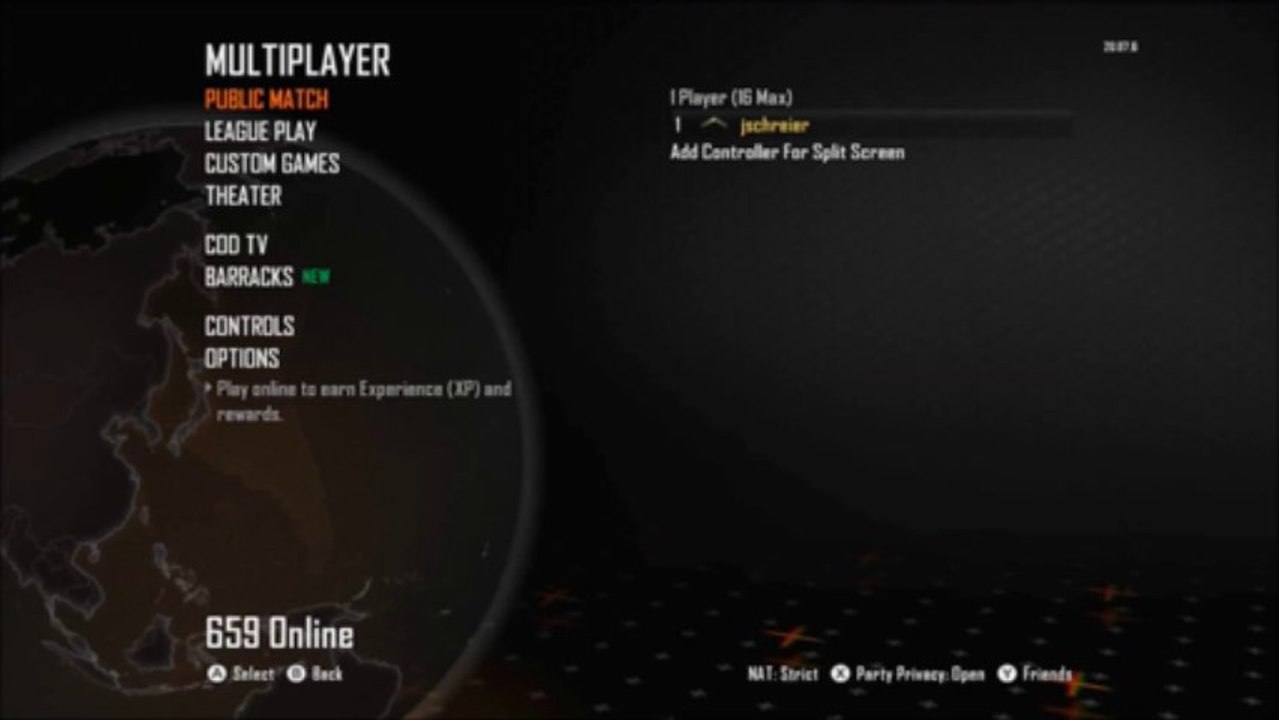 Poca gente en BLACK OPS 2  Wii U