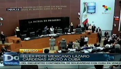 Reconocimiento a la labor del expresidente cubano Fidel Castro