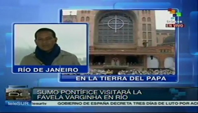 El Papa Francisco participará en bendición de banderas olímpicas
