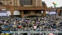 Miles de fieles esperaron para ver al Papa Francisco en Sao Paulo
