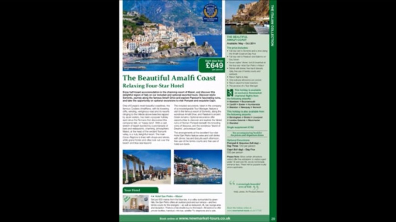 Newmarket Holidays - Escorted Holidays