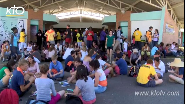 Aux JMJ, les prêtres au milieu des jeunes