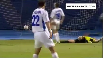Lokomotiva vs Dinamo Minsk (25.07.2013.) - Petar Mišić golazo & Šitum goal 2-2