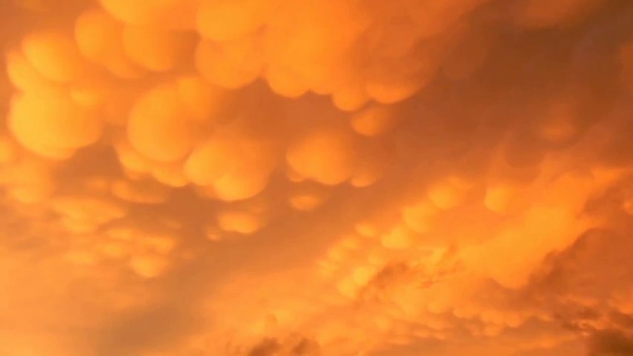 Nuages mammatus