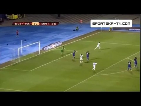 Lokomotiva vs Dinamo Minsk (25.07.2013.) - Veselinović goal 2-3