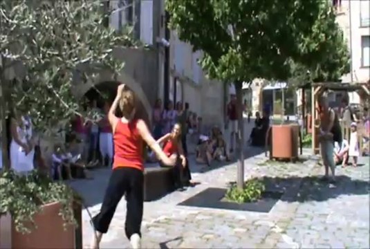 Duo A Contre Banc de la Cie Equinoxe à Bagnols sur Cèze