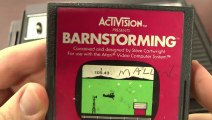 Classic Game Room - BARNSTORMING review for Atari 2600