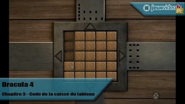 Dracula 4 : L'Ombre Du Dragon - Solution - Chapitre 3 : Énigme du code de la caisse