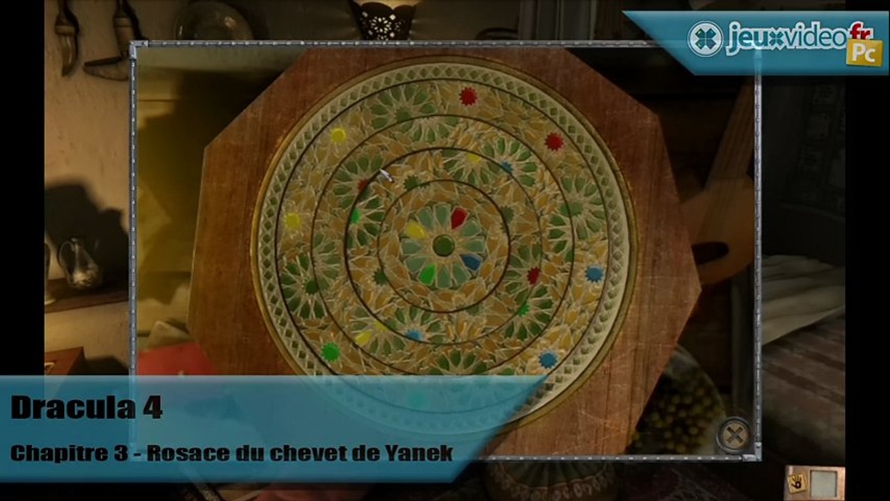 Dracula 4 : L'Ombre Du Dragon - Solution - Chapitre 3 : Énigme de la Rosace