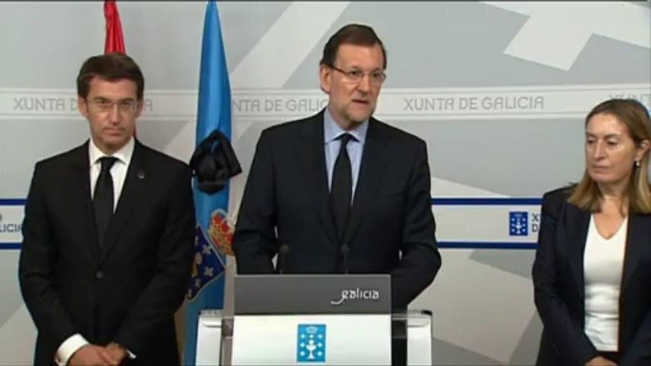 Spain's PM announces 3 days or mourning after deadly train crash