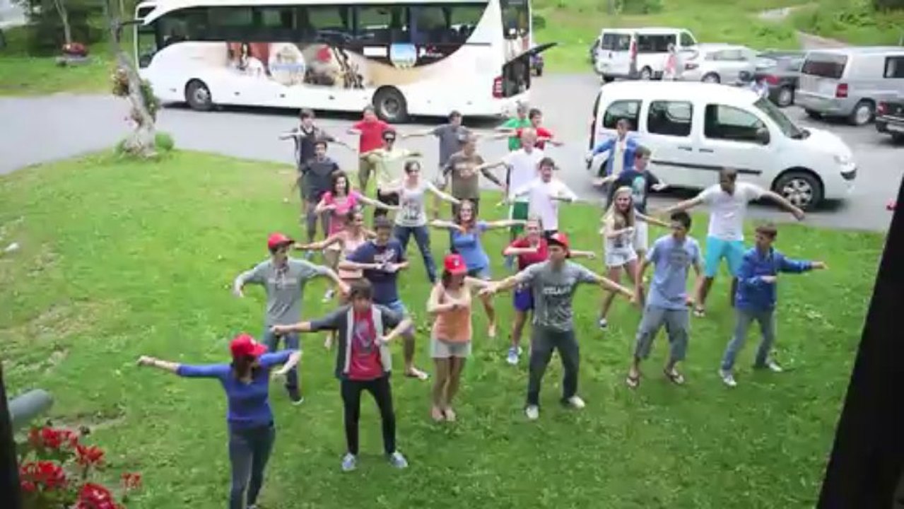 FLASHMOB UCPA ARGENTIERE 14/07/13