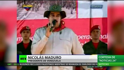 (Vídeo) Maduro: "Tenemos el mejor armamento y los mejores soldados del mundo"