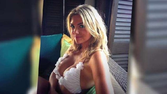 Kate Upton Rocks White Bikini
