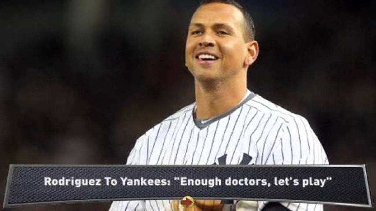 A-Rod Hopes to Return to Yankees Lineup
