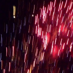 Short video from yesterday's fireworks. Too close but my boys had fun.