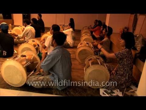 Drum workshop underway: Samulnori at KCC