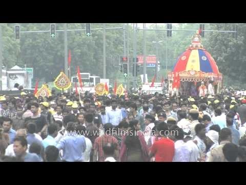 Rath Yatra drenches Delhi in religious fervour
