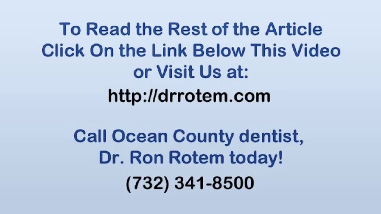 Dr. Rotem on Summer Food and The Health of Your Teeth