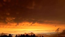 Incredible & Crazy Sky in Upper Michigan! Mammatus clouds