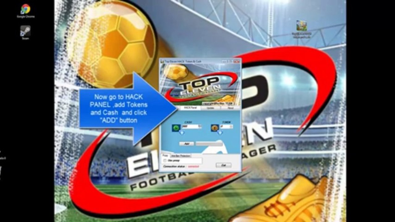 Top Eleven HACK tool Token Cash (working proof)