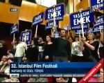 İstanbul Film Festivalinde Emek Sineması Protestosu