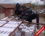 Aksaray'da Kamyonetin Tavanında Kaçak Sigara Çıktı