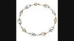 9ct Gold Two Colour Fancy Twist Bracelet Review