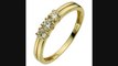 9ct Yellow Gold Cubic Zirconia Ring Review