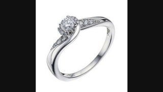 9ct White Gold 0.33 Carat Diamond Solitaire Ring Review