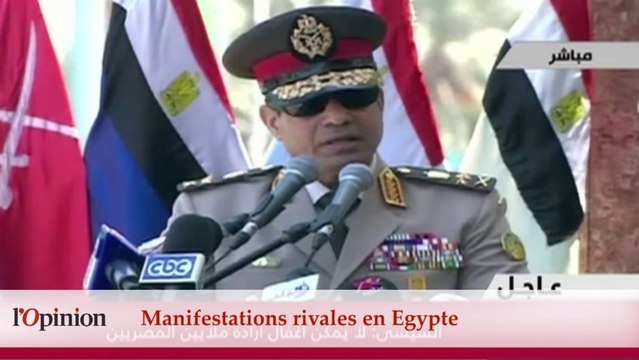 60’’ : Manifestations rivales en Egypte