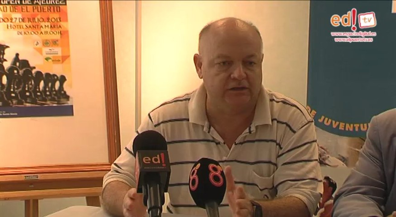 El Puerto -  Presentación  XXVIII Open de Ajedrez Ciudad de El Puerto