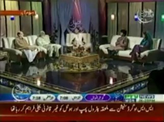 Shabih Sen Live Interview PTV News (Faizan e Ramzan) Part 2
