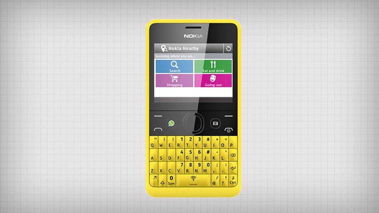 WhatsApp-Smartphone Nokia Asha 210 - Review / Hands-On Demo