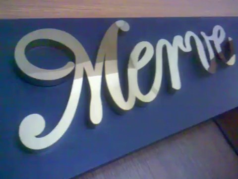 El Yazısı Krom Kutu Harf Tabela, Paslanmaz Kutu Harf Tabela onlinetabela.com.tr