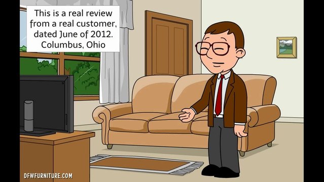 DFW Furniture - Customer Testimonial based on a Google review for our Columbus Furniture store