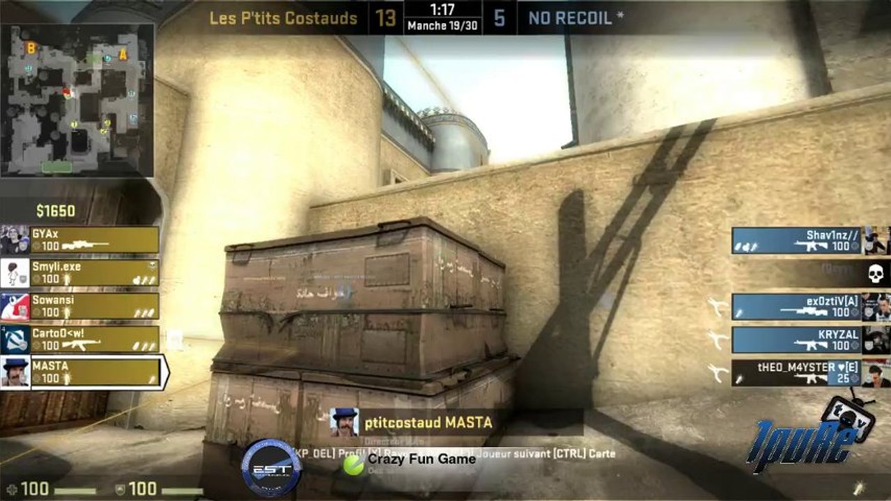 E2G Tournament #1 Poule D LPC vs NO RECOIL