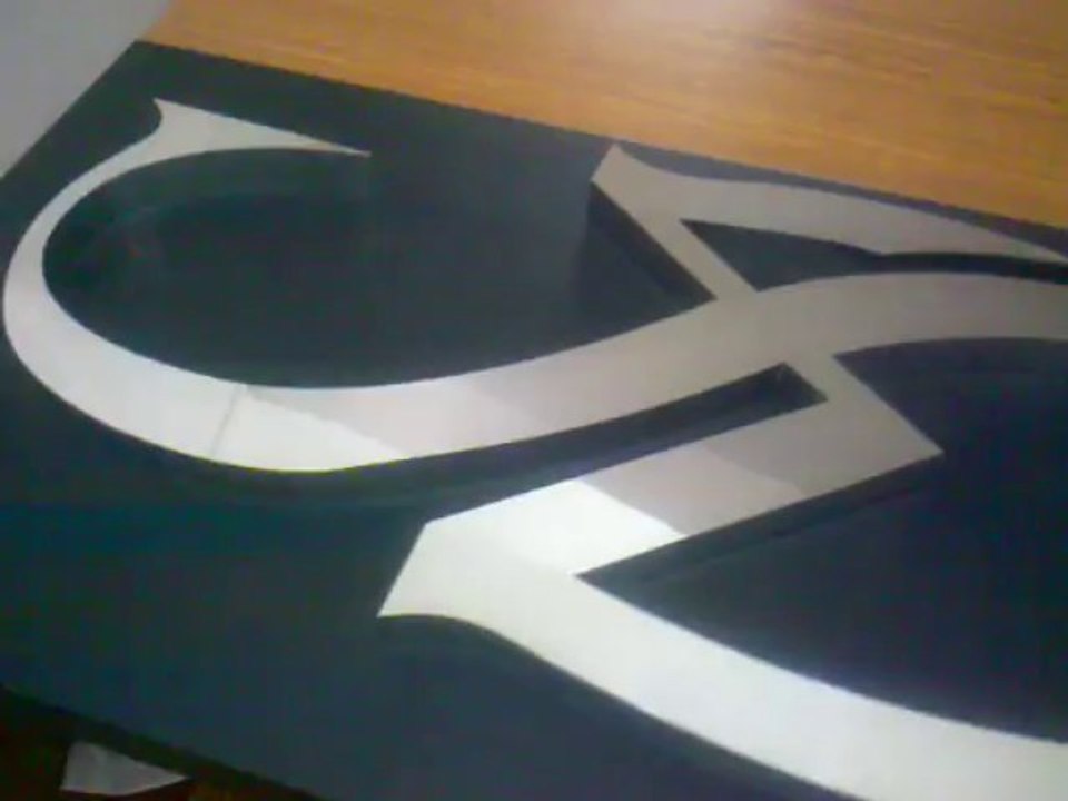 Paslanmaz Logo Reklam, Krom Kutu Harf Reklam www.onlinereklam.com.tr