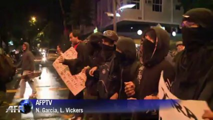 Rio protesters take to streets during Pope's visit