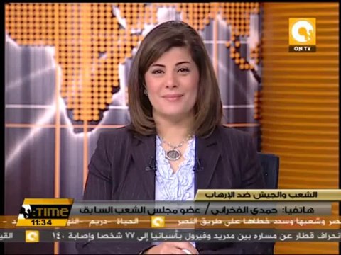 حمدي الفخراني: مرسي وافق على تركيب كاميرات تجسس إسرائيلية على حدودنا