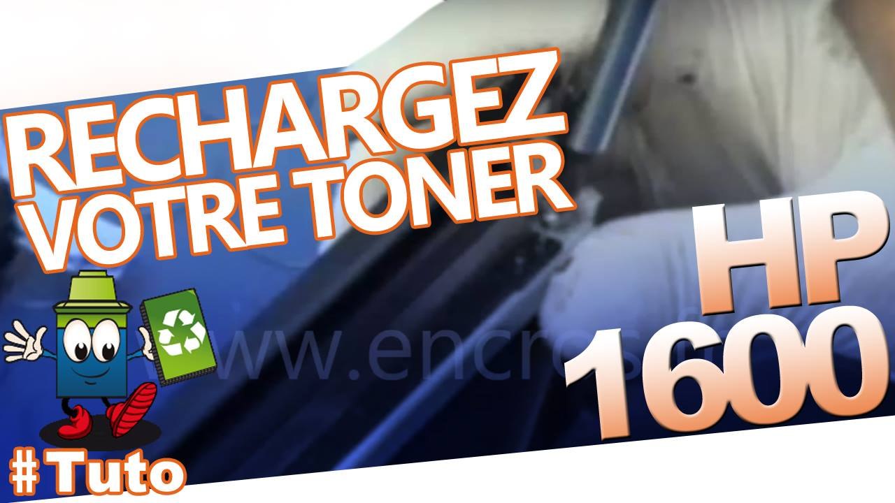 Comment bien recharger une cartouche laser HP Laserjet 1600