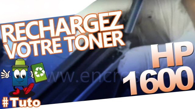 Comment bien recharger une cartouche laser HP Laserjet 1600