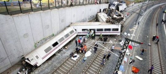 ZAPPING ACTU DU 26/07/2013 - Retour sur l'effroyable déraillement en Espagne !