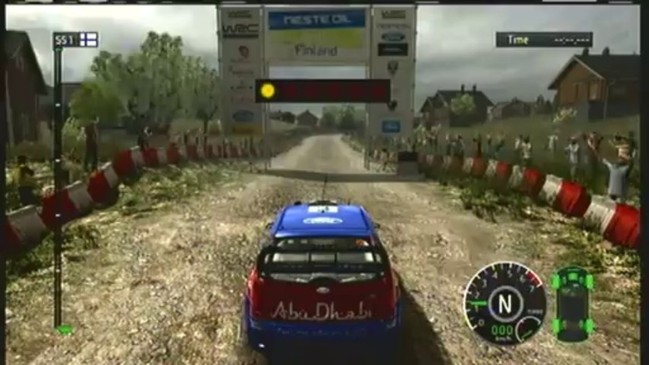 WRC 2010 Demo Gameplay 1