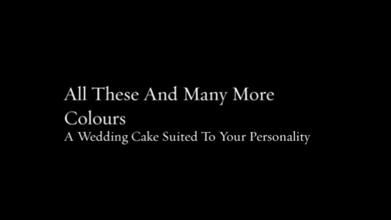 Wedding Cake Selections