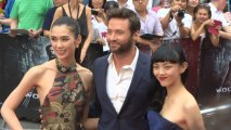 Hugh Jackman Makes A Big Splash At 