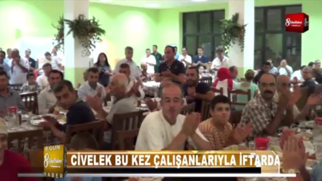 İSKENDERUN BELEDİYE BAŞKANI CİVELEK ÇALIŞANLARIYLA İFTA AÇTI 8.GÜN HABER