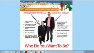 Grow Taller 4 Idiots Review - The Truth About Grow Taller 4 Idiots